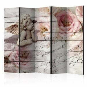 5-teiliges Paravent - Angel and Calm II [Room Dividers]