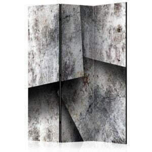 3-teiliges Paravent - Concrete cards [Room Dividers]