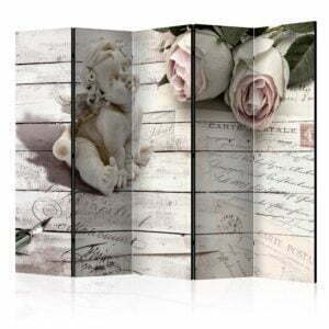 5-teiliges Paravent - Sweet memories from past II [Room Dividers]