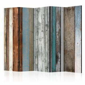 5-teiliges Paravent - Colors Arranged II [Room Dividers]