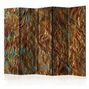 5-teiliges Paravent - Gold of Atlantis II [Room Dividers]