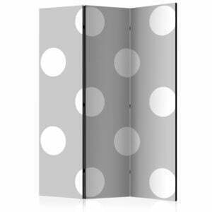 3-teiliges Paravent - Charming Dots [Room Dividers]