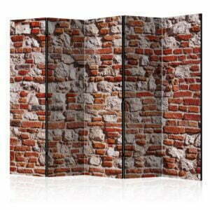5-teiliges Paravent - Bricky Age II [Room Dividers]