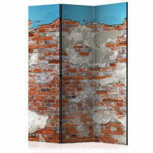 3-teiliges Paravent - Secrets of the Wall [Room Dividers]