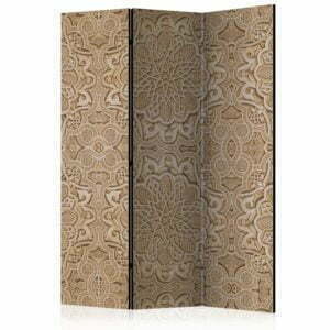 3-teiliges Paravent - Sand ornament [Room Dividers]