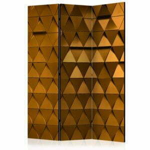 3-teiliges Paravent - Golden Armour [Room Dividers]