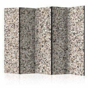 5-teiliges Paravent - Stone Charm II [Room Dividers]