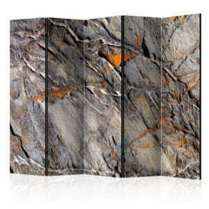 5-teiliges Paravent - Mountain Bastion II [Room Dividers]