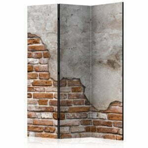 3-teiliges Paravent - Industrial Duet [Room Dividers]