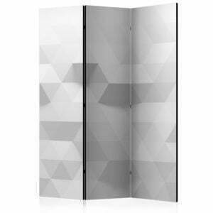 3-teiliges Paravent - Harmony of Triangles [Room Dividers]