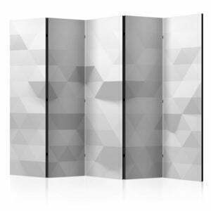 5-teiliges Paravent - Harmony of Triangles II [Room Dividers]