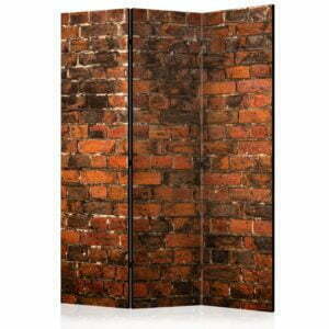 3-teiliges Paravent - Old Brick Wall [Room Dividers]