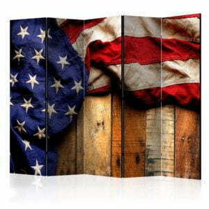 5-teiliges Paravent - American Style II [Room Dividers]
