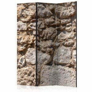 3-teiliges Paravent - Stone Castle [Room Dividers]