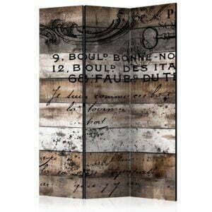 3-teiliges Paravent - Old Vineyard [Room Dividers]