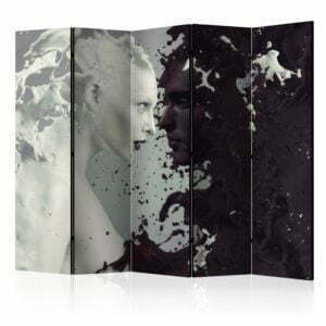 5-teiliges Paravent - Boundless Love II [Room Dividers]