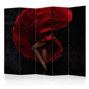 5-teiliges Paravent - Flamenco dancer II [Room Dividers]