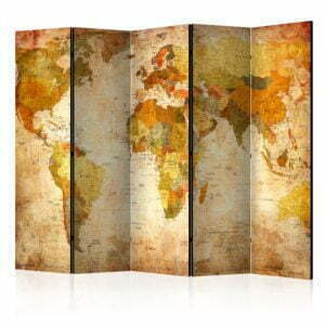 5-teiliges Paravent - In all its glory II [Room Dividers]