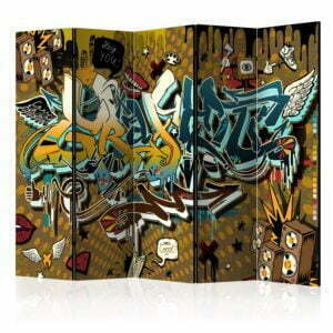 5-teiliges Paravent - That's cool II [Room Dividers]