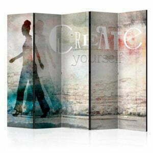 5-teiliges Paravent - Create yourself II [Room Dividers]
